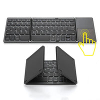 3단 접이식 Bluetooth 미니 무선 키보드